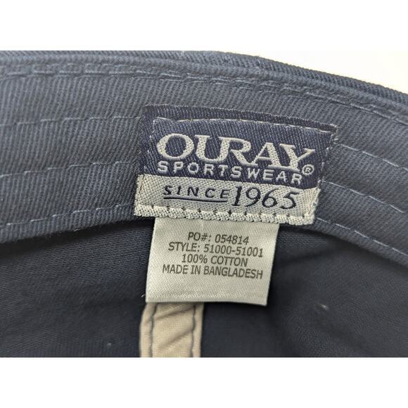 Vintage Paramount Pictures Studios Adjustable Navy Bue Hat Cap Strapback - Picture 7 of 7